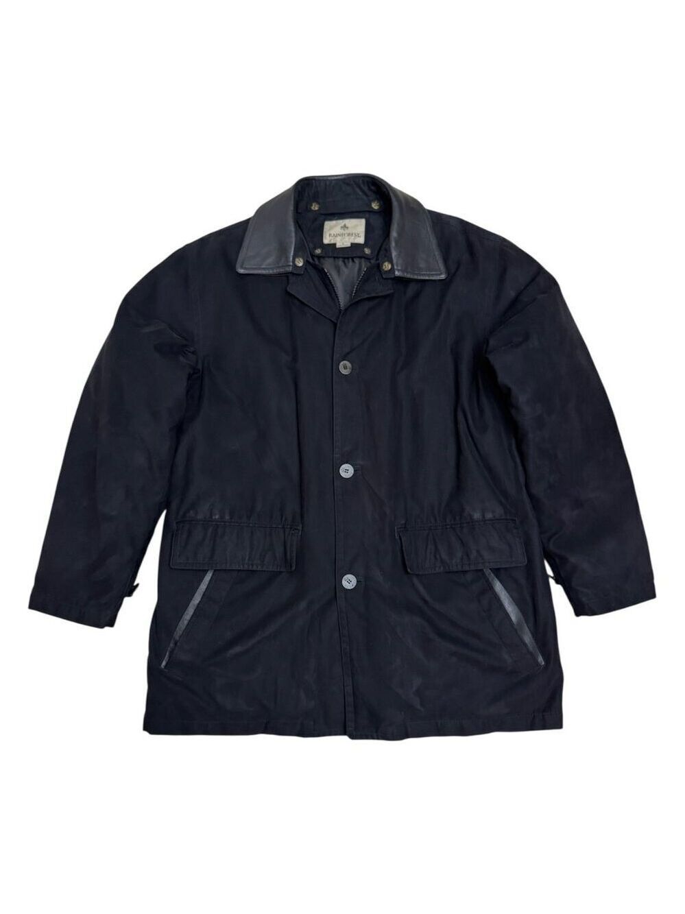 RAINFOREST Designer DOWN FILL Winter Parka Jacket Coat Mens Large
